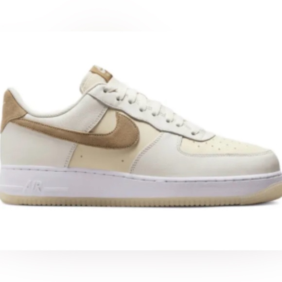 Nike Other - BRAND NEW WITHOUT TAGS NEVER WORN MENS AIR FORCE 1 KHAKI AND COCONUT SIZE 13